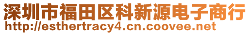 深圳市福田区科新源电子商行