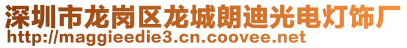 深圳市龙岗区龙城朗迪光电灯饰厂