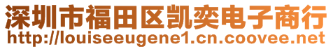 深圳市福田區(qū)凱奕電子商行