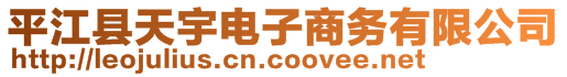 平江县天宇电子商务有限公司