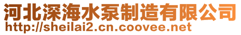 河北深海水泵制造有限公司