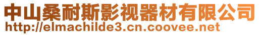 中山桑耐斯影視器材有限公司