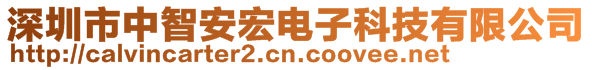 深圳市中智安宏電子科技有限公司