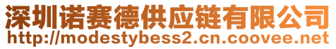 深圳諾賽德供應鏈有限公司