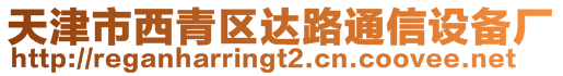 天津市西青區(qū)達路通信設(shè)備廠