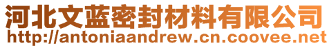 河北文藍(lán)密封材料有限公司