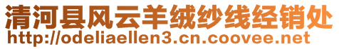 清河縣風(fēng)云羊絨紗線經(jīng)銷(xiāo)處