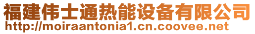 福建偉士通熱能設備有限公司