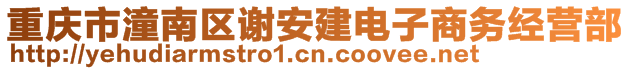 重慶市潼南區(qū)謝安建電子商務(wù)經(jīng)營(yíng)部