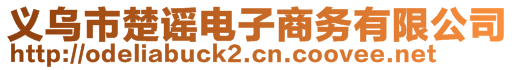 義烏市楚謠電子商務(wù)有限公司