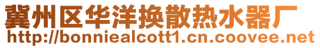 冀州區(qū)華洋換散熱水器廠
