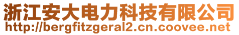 浙江安大电力科技有限公司