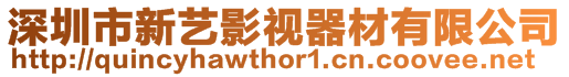 深圳市新藝影視器材有限公司