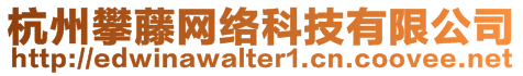 杭州攀藤網(wǎng)絡(luò)科技有限公司