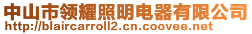 中山市領(lǐng)耀照明電器有限公司