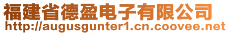 福建省德盈電子有限公司