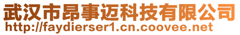 武漢市昂事邁科技有限公司