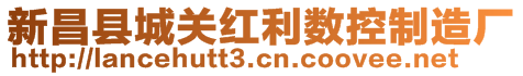 新昌縣城關(guān)紅利數(shù)控制造廠