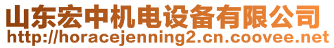 山東宏中機電設(shè)備有限公司