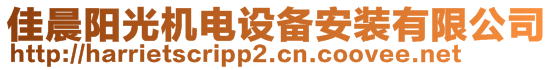 佳晨阳光机电设备安装有限公司