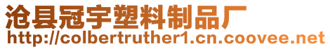 滄縣冠宇塑料制品廠