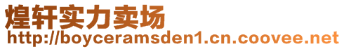 煌軒實(shí)力賣場(chǎng)