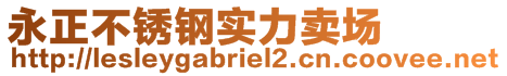 永正不銹鋼實(shí)力賣場