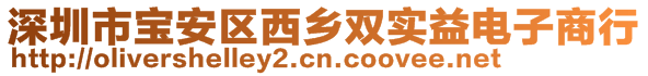 深圳市寶安區(qū)西鄉(xiāng)雙實(shí)益電子商行