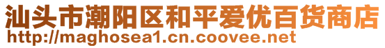 汕頭市潮陽區(qū)和平愛優(yōu)百貨商店