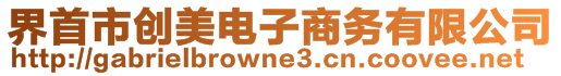 界首市創(chuàng)美電子商務(wù)有限公司