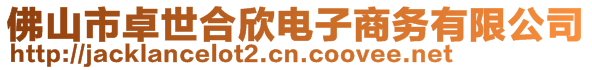 佛山市卓世合欣電子商務(wù)有限公司