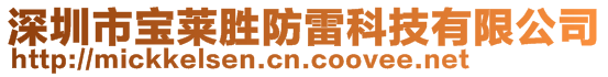 深圳市宝莱胜防雷科技有限公司