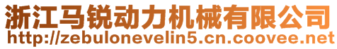 浙江馬銳動力機械有限公司
