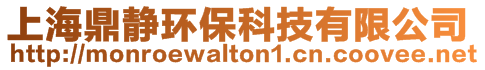 上海鼎靜環(huán)保科技有限公司