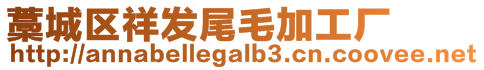 藁城區(qū)祥發(fā)尾毛加工廠