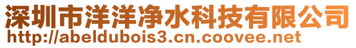 深圳市洋洋凈水科技有限公司