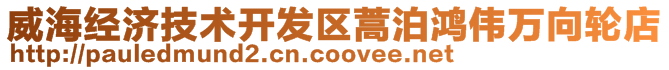 威海經(jīng)濟(jì)技術(shù)開發(fā)區(qū)蒿泊鴻偉萬向輪店