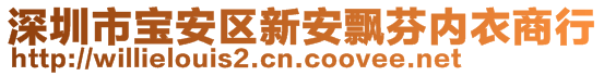 深圳市寶安區(qū)新安飄芬內(nèi)衣商行