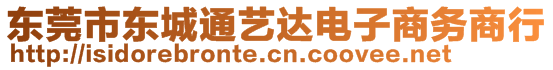 東莞市東城通藝達(dá)電子商務(wù)商行