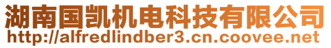 湖南國(guó)凱機(jī)電科技有限公司