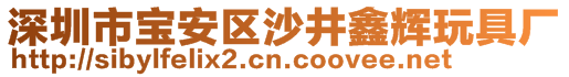 深圳市寶安區(qū)沙井鑫輝玩具廠