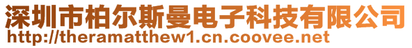 深圳市柏爾斯曼電子科技有限公司