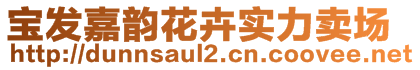 宝发嘉韵花卉实力卖场