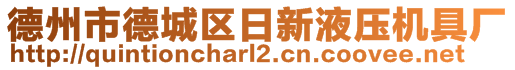 德州市德城區(qū)日新液壓機(jī)具廠