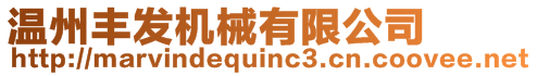溫州豐發機械有限公司