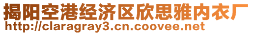 揭陽(yáng)空港經(jīng)濟(jì)區(qū)欣思雅內(nèi)衣廠