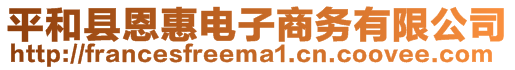 平和縣恩惠電子商務(wù)有限公司