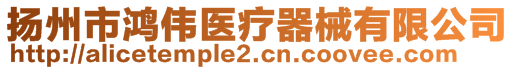 揚(yáng)州市鴻偉醫(yī)療器械有限公司