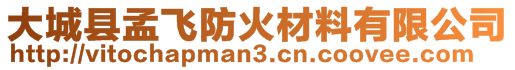 大城縣孟飛防火材料有限公司