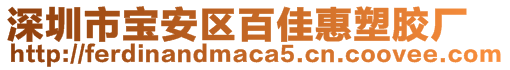 深圳市宝安区百佳惠塑胶厂